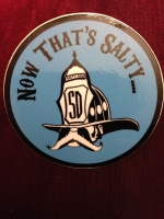 Now Thats Salty Blue Helmet Decal-Closeout