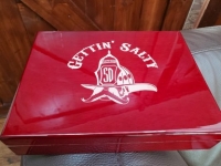 Gettin Salty Rosewood Humidor and Cigar Cutter